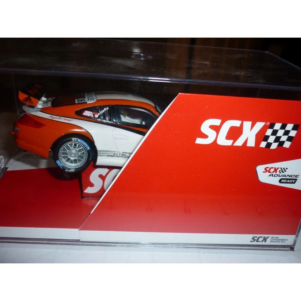 New SCX  PORSCHE 911 GT3 'HYBRID' 1:32‎ SLOT CAR  # U10395X300